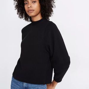 Madewell Black Mock Turtleneck